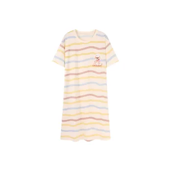 Top Melon Nightgown Women's Beige