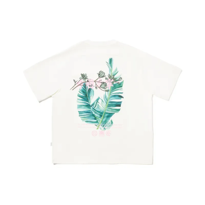 LiNing T Shirt Men's Champagne White-1