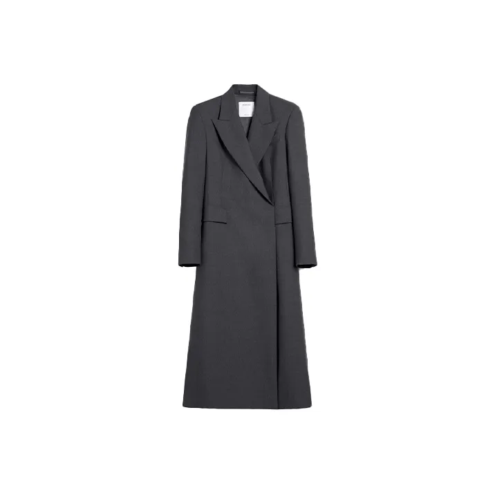 SportMax Coats Women's Dark Gray-0