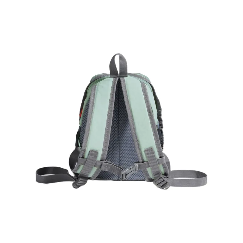 Tonlion Nylon Fabric Backpack Unisex Purple/Blue-1