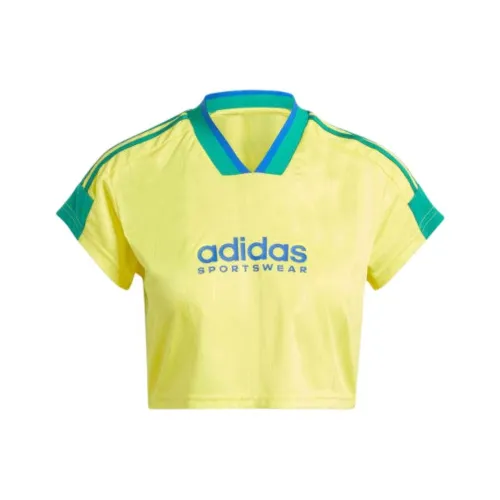 Adidas Free Shipping With AdiClub Tiro Cut 3-Stripes Crop Jersey