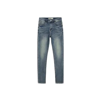 Jeep Fashion Sports Collection Jeans Unisex Vintage Blue