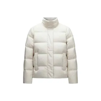 Anta Comprehensive Training Collection Sports Lifestyle Collection Down Jacket Women's White Tea Brown