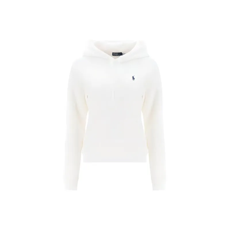 Polo Ralph Lauren Logo Embroidered Drawstring Hoodie-0