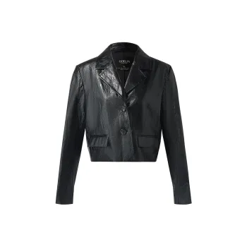 GOELIA Jackets & Coats Women's Black