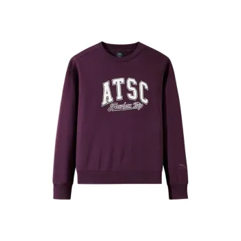 Anta Life Collection Sweatshirt Women's Dark Plum Purple