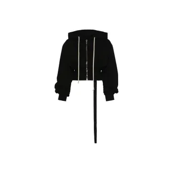 Rick Owens DRKSHDW Tatlin Zipped Hoodie 'Black'