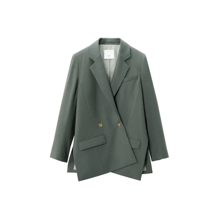 OVV Business Suits Women's Green Gray 07-0