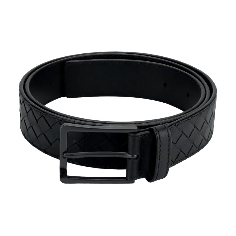 Bottega Veneta Intrecciato Leather Belt-1