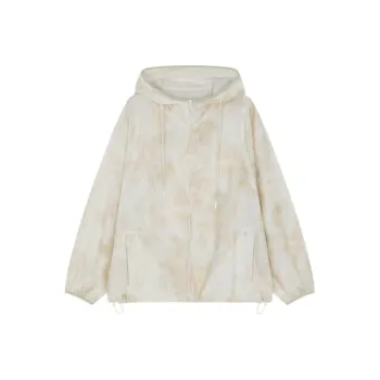 IHIMI Jacket Women's Light Apricot Spring Color