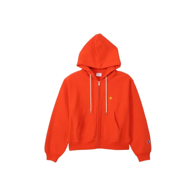 Champion SS24 Sweatshirt Women's Sun Orange-0