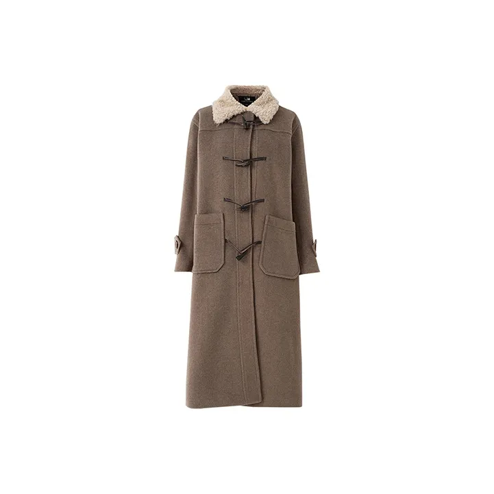 SOON FLOWER Coat Women's Light Camel-0