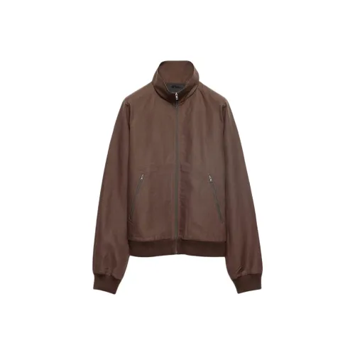 PRADA Jackets & Coats Men's Brown