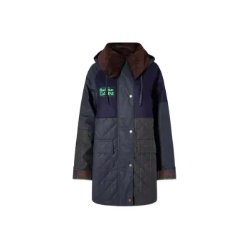 BARBOUR x GANNI Jackets Coats Women's Dark Blue