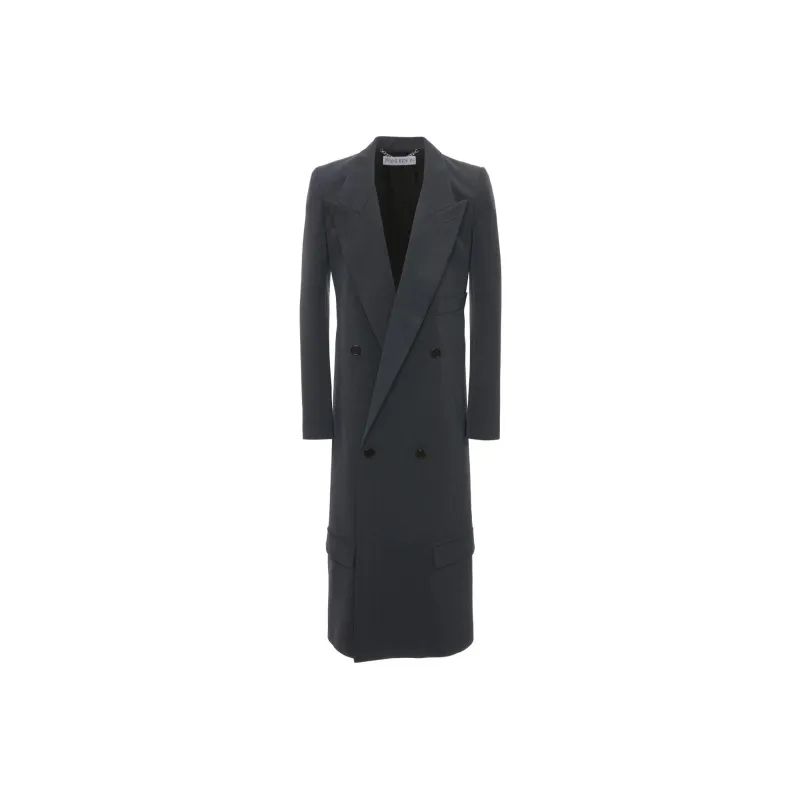 JW Anderson Coats Women's Charcoal Gray-0