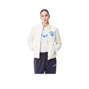 Ed Hardy FW24 Down Jacket Women's Ivory White