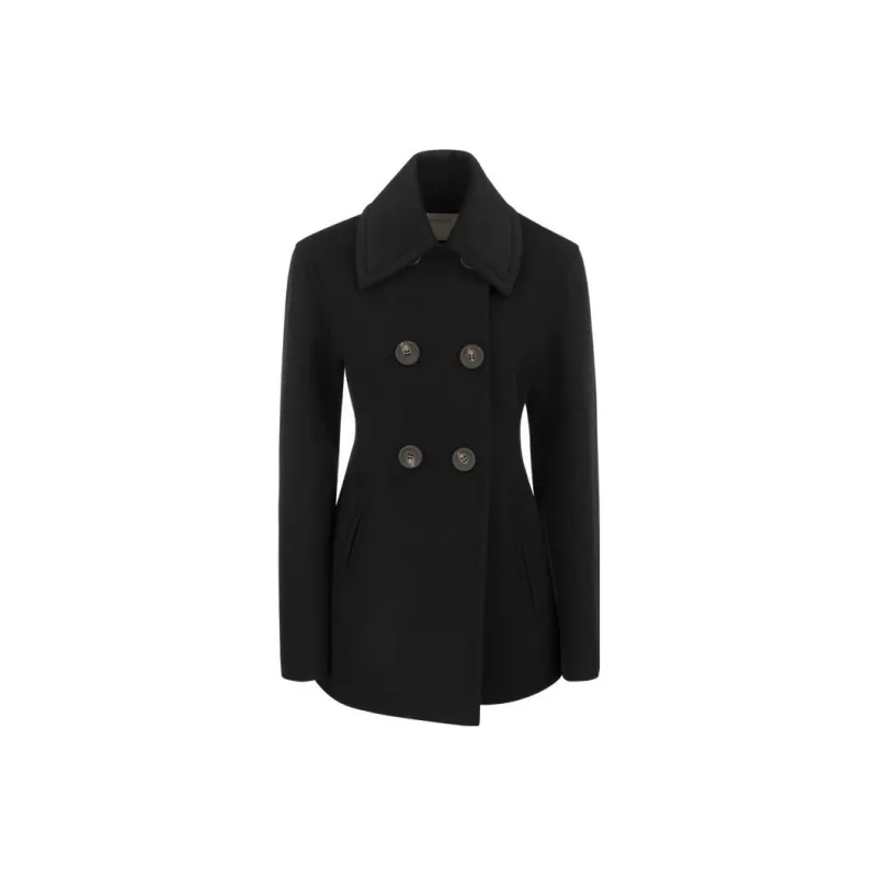 SportMax Coats Women's Black-0