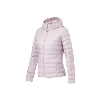 LiNing Fitness Series Down Jacket Women's Silk Purple