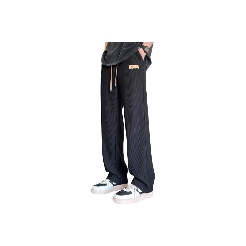 MARK WAFFLE Knitted Sweatpants Unisex-10
