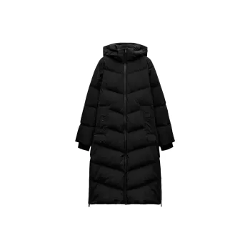 ZARA Down Jackets Women's Black