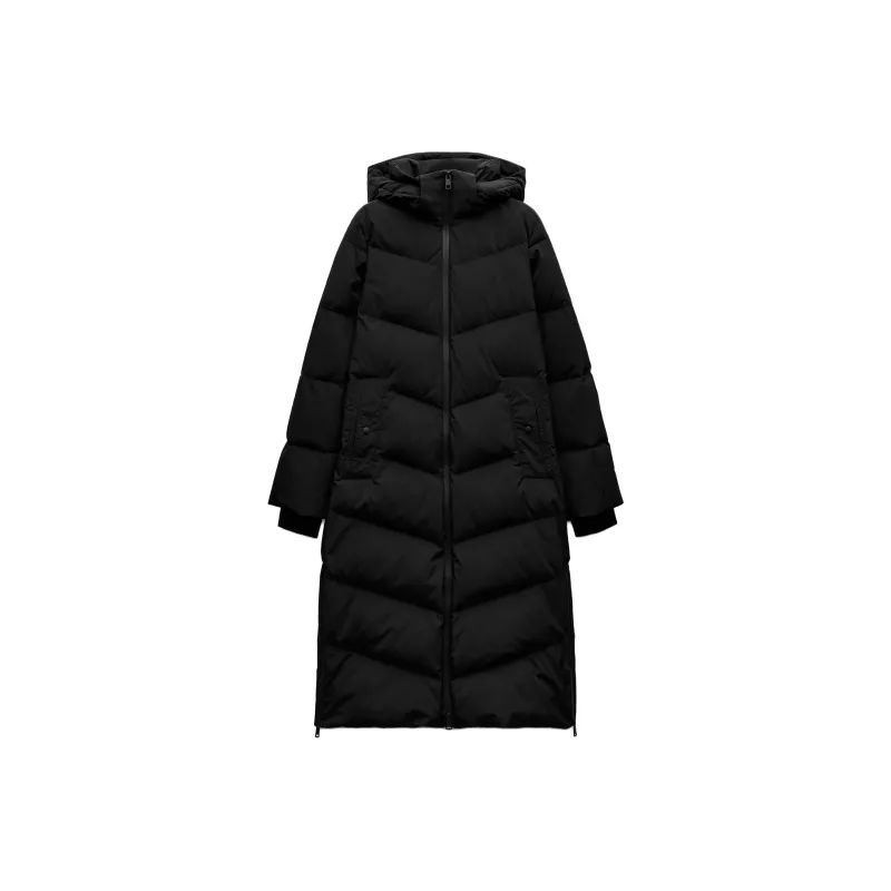 ZARA Down Jackets Women's Black-0
