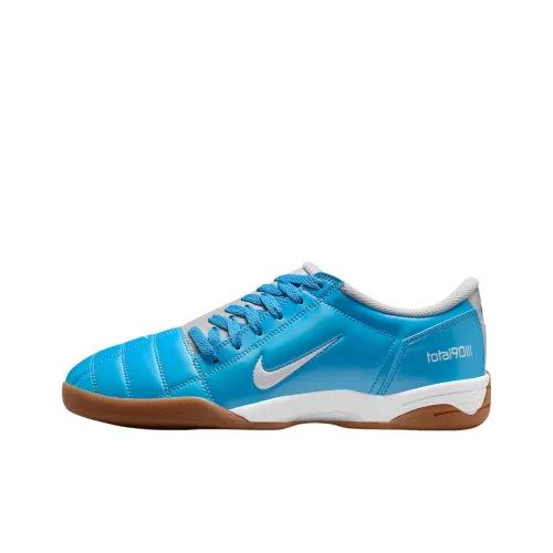 Nike Total 90 IIl Anti Slip Wear Resistant Soccer Shoes Unisex University Blue
