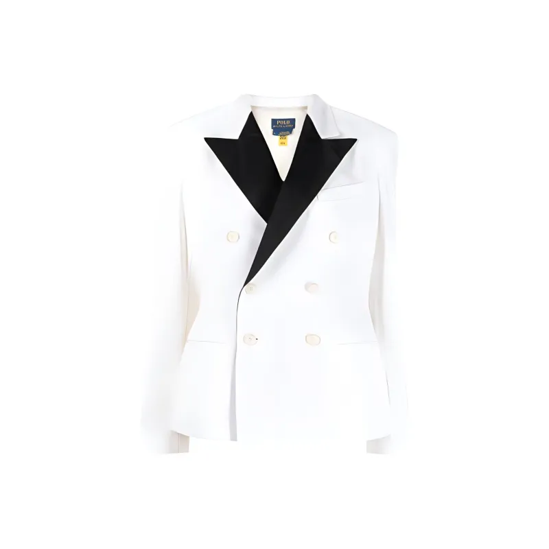 Polo Ralph Lauren SS23 Business Suits Coats Women's White-0