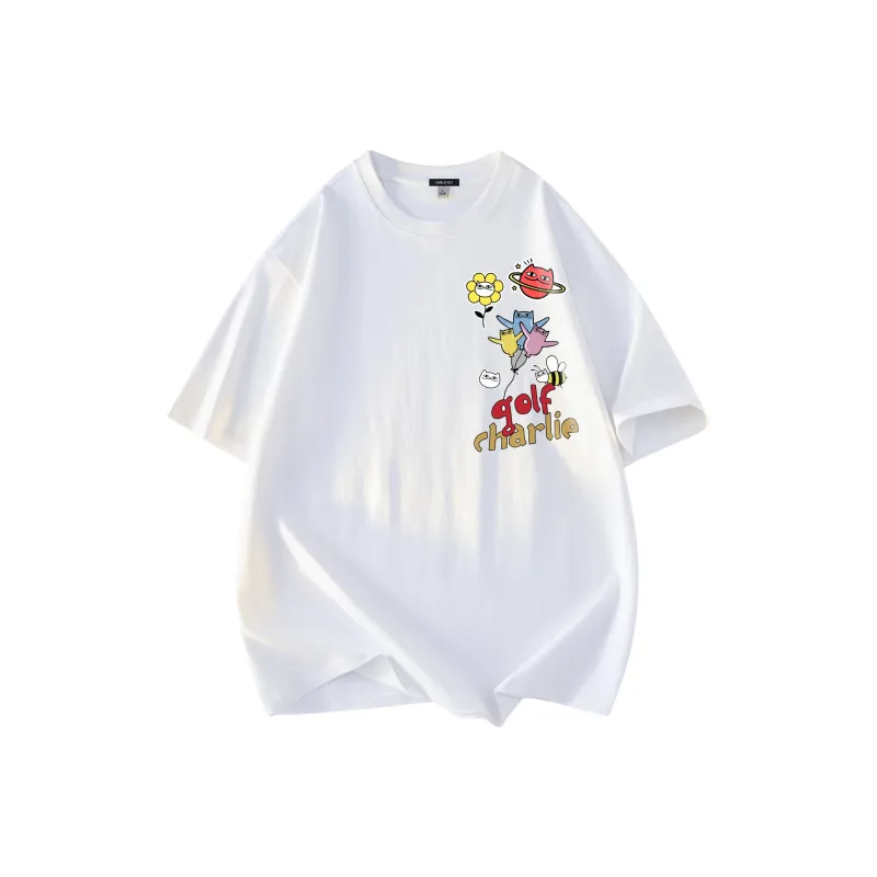 CHARLIE GOLF T Shirt Unisex Black-2