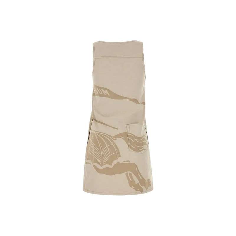 Burberry Sleeveless Dress Women's Sand-1