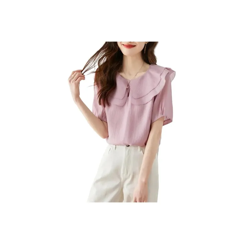 La Chapelle Shirt Women's Purple Pink-0