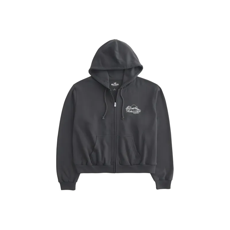 Hollister Sweatshirt Women's Dark Gray-0