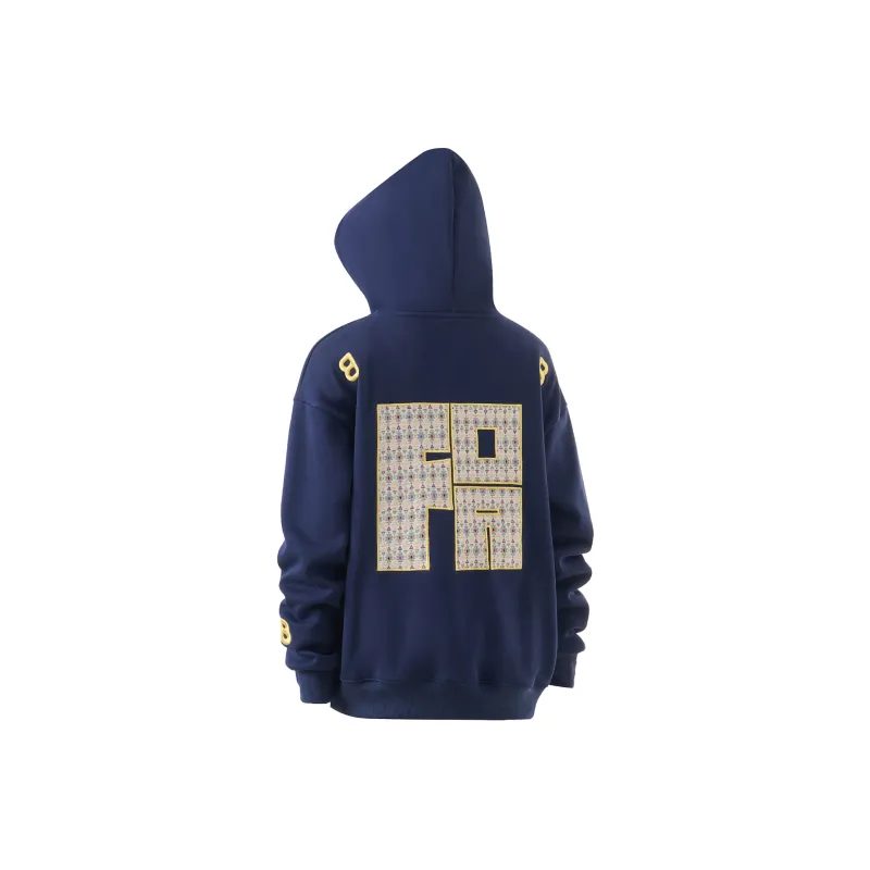 FOASIS Sweatshirt Unisex Navy Blue-5