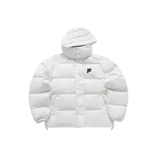 FILA FUSION QR Down Jacket Women's Standard White