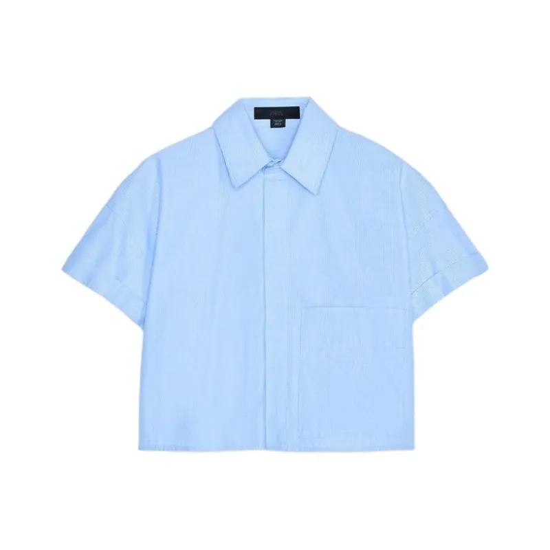 ZARA Shirts Women's Blue/White-0