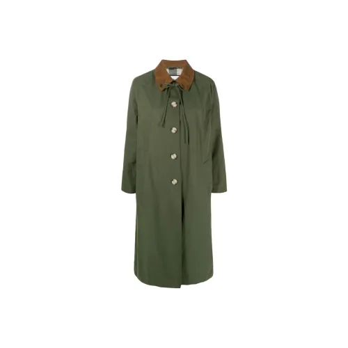 BARBOUR Coats Women's Green