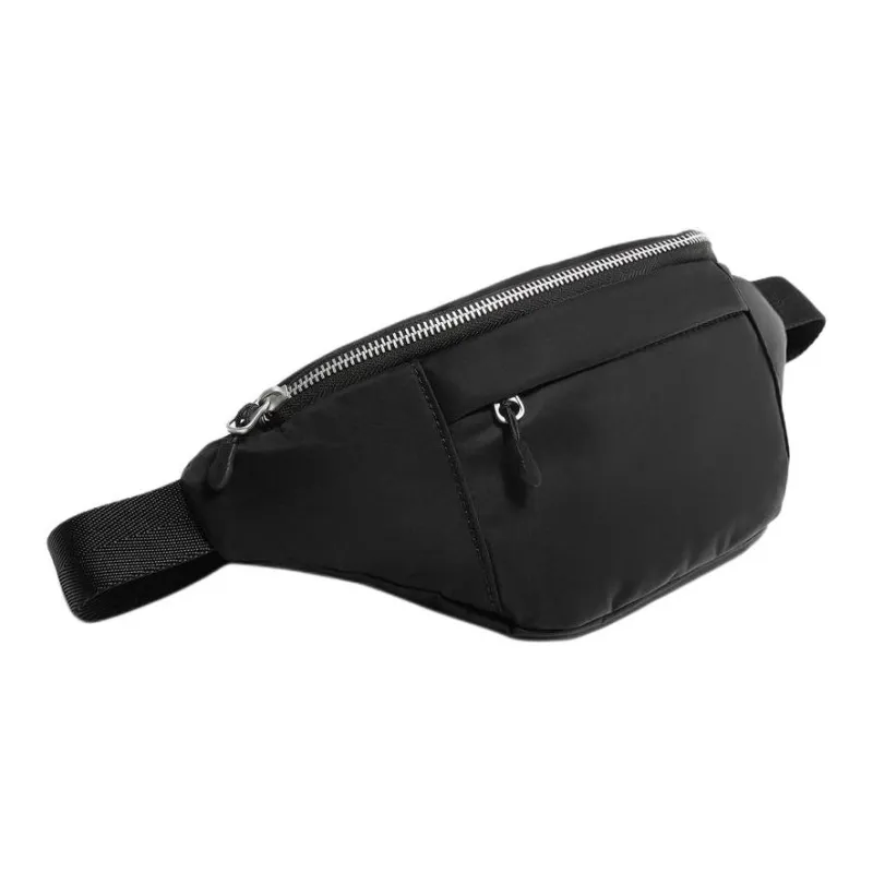 ZARA Polyamide Fanny Pack Sling Bags Men's Black-1