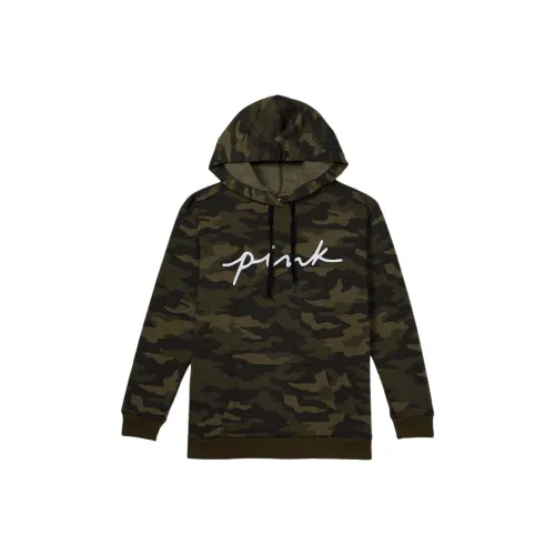 Victoria's Secret Sweatshirt Women's Black Camouflage