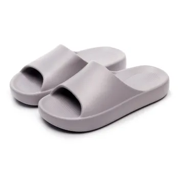 Golofi Squashy And Bouncy Feeling Summer Indoor Home Bathroom Bathing Slip Resistant Platform EVA Slippers