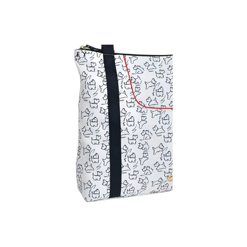 RADLEY Nylon Fabric Tote Bag Shopping Bag Handbag Shoulder Bag Large Size Unisex Gray-2