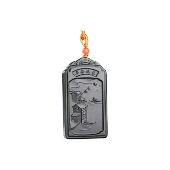 KUNYUYAO Hetian Jade Pendants Green Jade Unisex