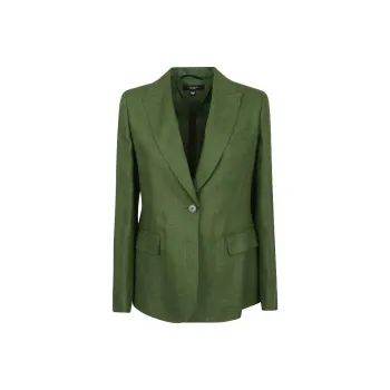WEEKEND MaxMara Nalut Single Breasted Long Sleeved Jacket