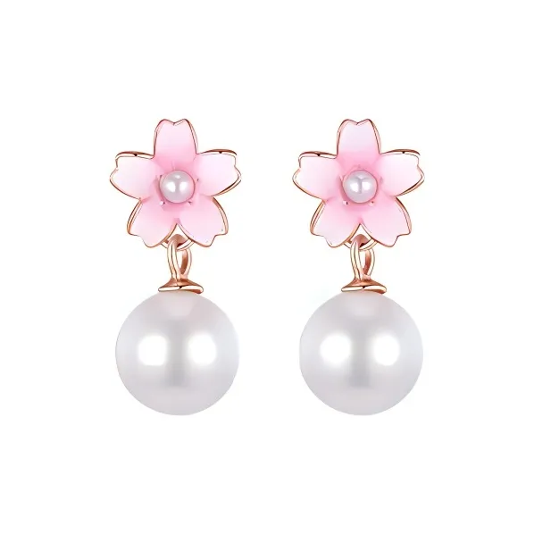 Daisy Dream 999 Fine Silver Earrings Women's-0