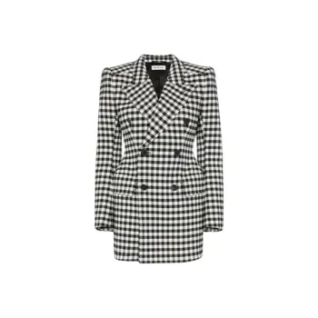 Balenciaga Business Suits Coats Women's Black