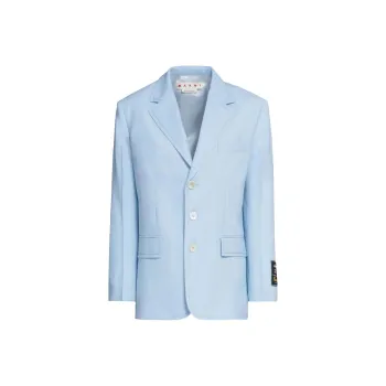 MARNI Single Breasted Buttoned Blazer