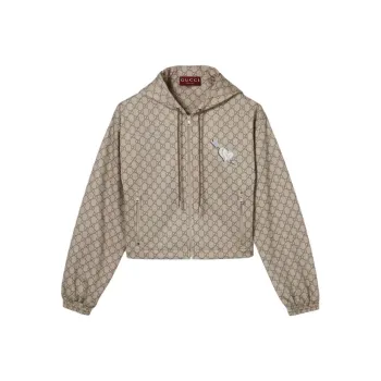 GUCCI FW25 Jackets & Coats Women's Beige Brown