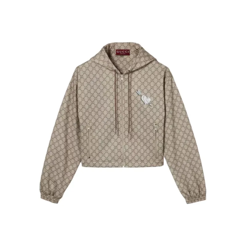 GUCCI FW25 Jackets & Coats Women's Beige Brown-0