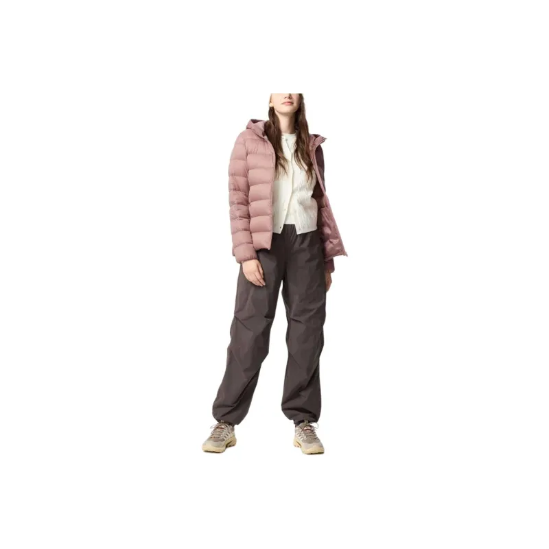 UNIQLO Down Jacket Women's Peach Pink-0