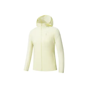 ANTA Jackets Women's Light Yellow Feather