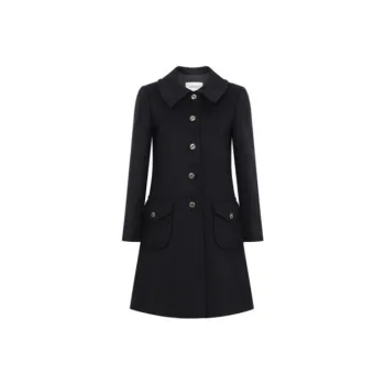 GUCCI Gg Button Peacoat