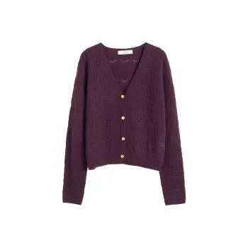 Olrain Knitwear Women's Burgundy